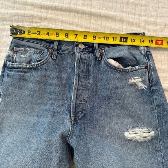 Agolde 90s Jean Size 27 Distressed - Picture 12 of 13